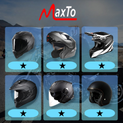 Interkom motocyklowy MAXTO M2S Bluetooth – komunikacja do 6 osób